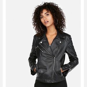 Express Other - Nude pink leather jacket. Express Other - Nude pink leather jacket.